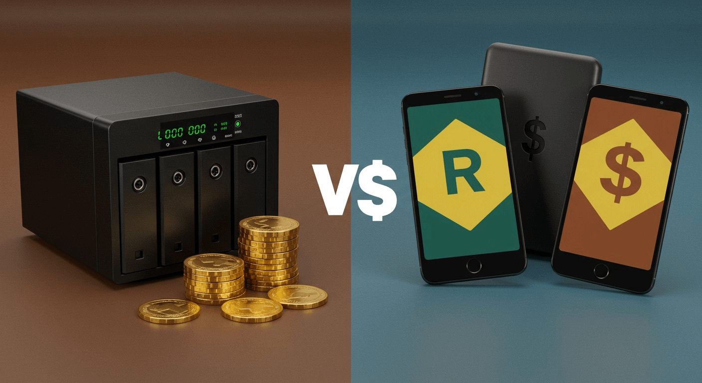 Comparativo de Custos: Investimento inicial vs. Valor a longo prazo