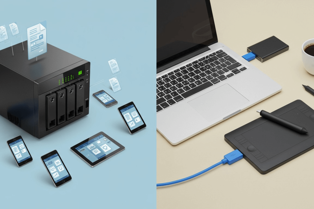 O que é um NAS e como ele difere de um HD Externo?