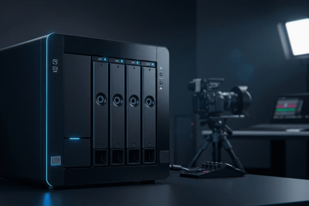 Tendências: O Futuro do Armazenamento NAS para Criadores