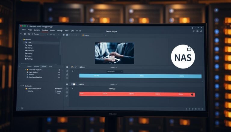 DaVinci Resolve salvar no NAS