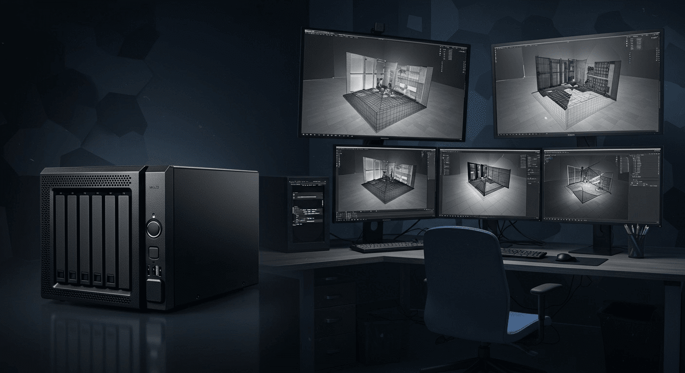 Render farm para projetos 3D e animações