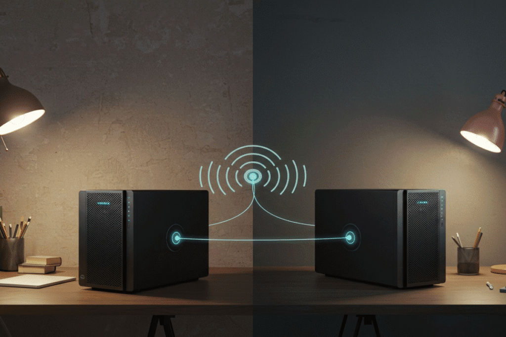 Replicação Remota Entre Dispositivos NAS