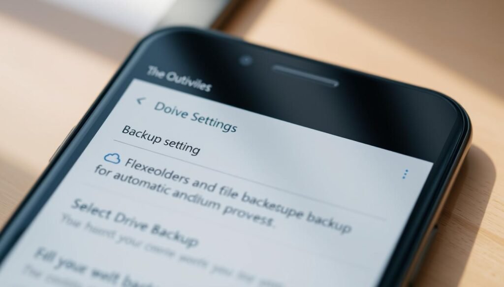 backup no aplicativo móvel backup no aplicativo móvel